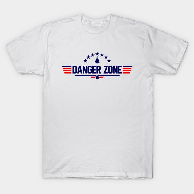 Danger Zone T-Shirt by JJW Clothing